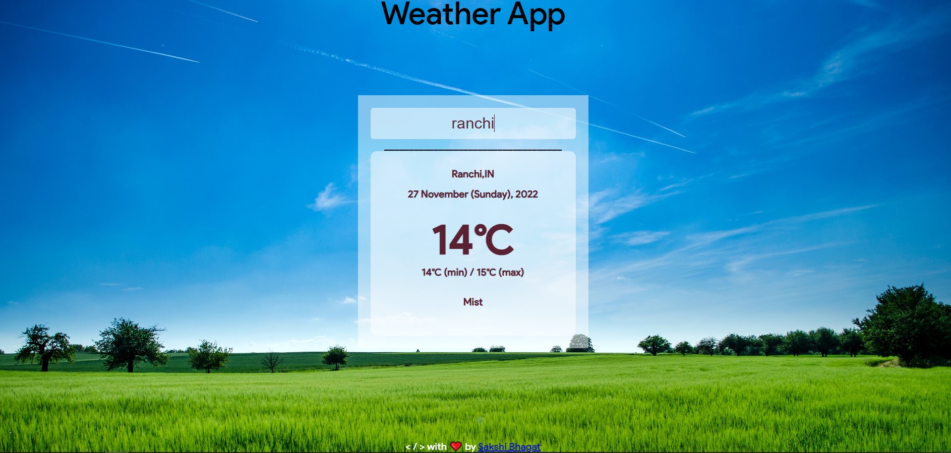 Weather-Web-App